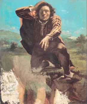 Gustave Courbet : The Desperate Man (The Man Made by Fear)